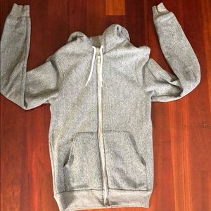 American apparel zip up hoodie